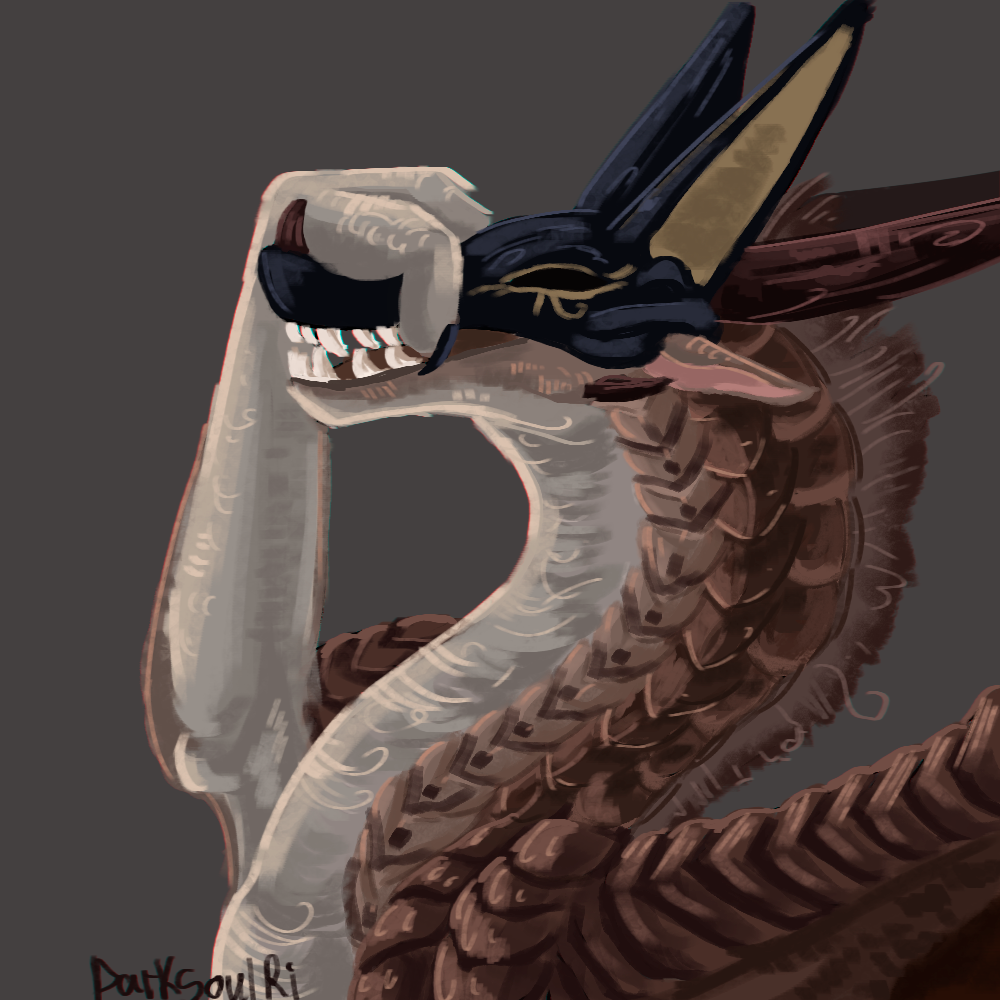 Дракош в маске