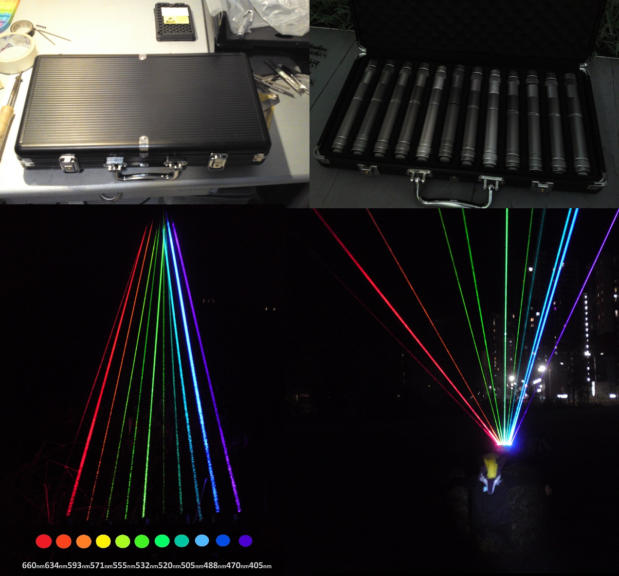 Лазеры всех цветов