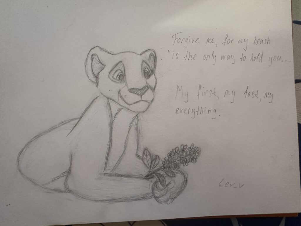 Forgive me, my love…