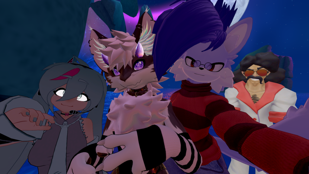 Вайбовые посиделки в VRChat