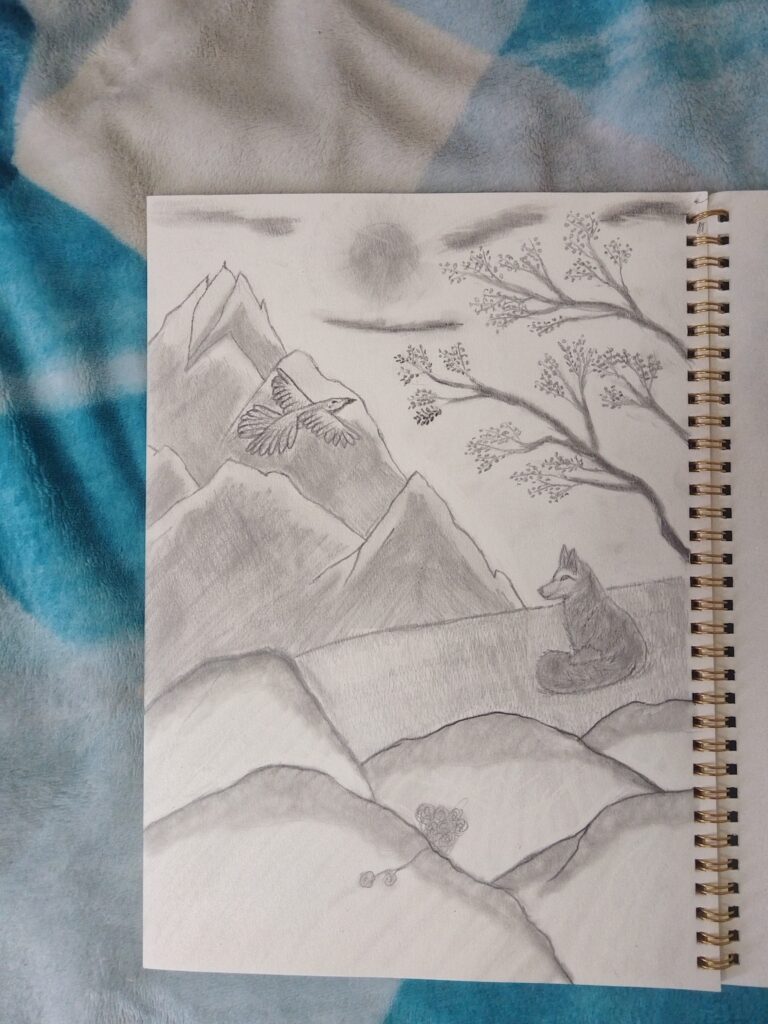 Рисование чб